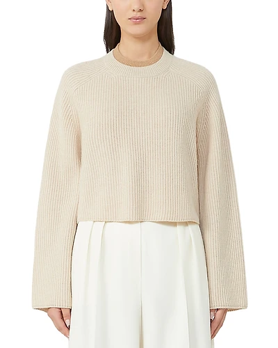 Max Mara Funale Wool & Cashmere Crewneck Sweater