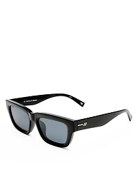 Le Specs Le Castle D Frame Sunglasses