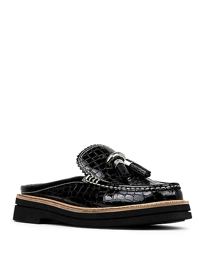 Donald Pliner Women's Lyndal Tassel Mule Loafers