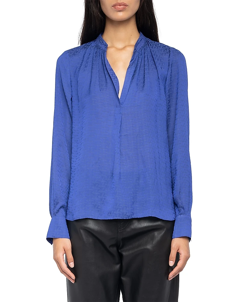 Zadig & Voltaire Tink Satin Top