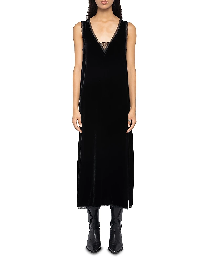 Zadig & Voltaire Renzo Velvet Dress