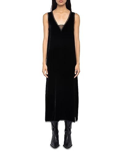 Zadig & Voltaire Renzo Velvet Dress