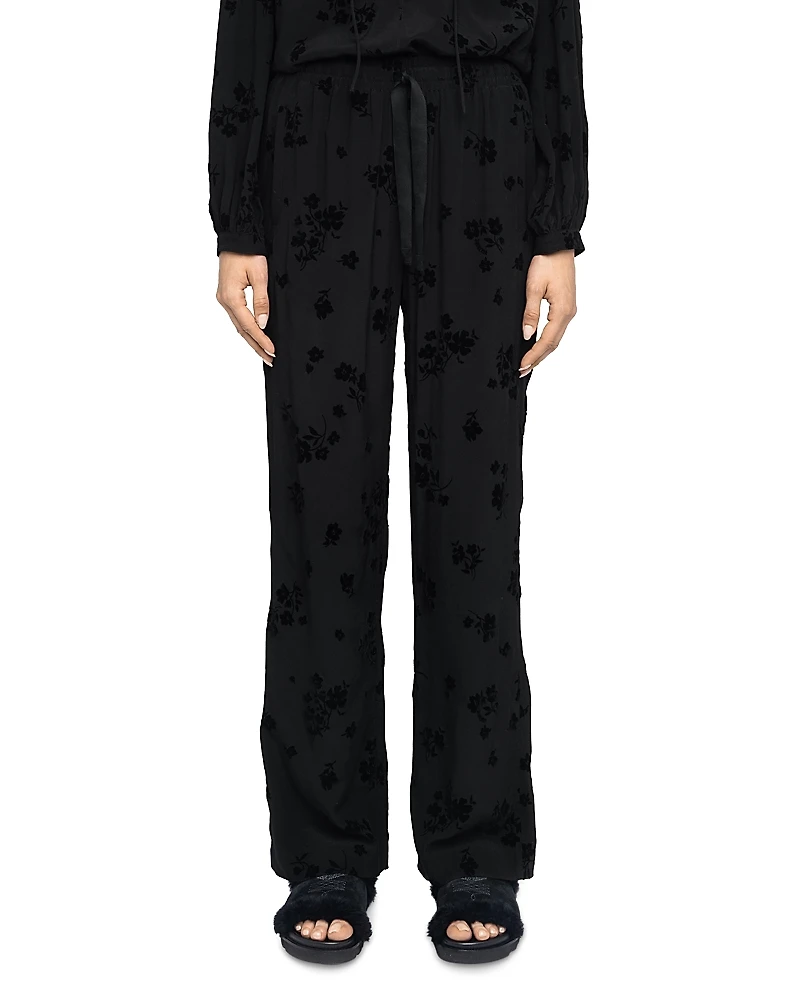 Zadig & Voltaire Poma Flocked Pants