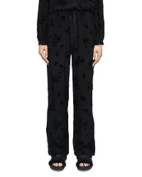 Zadig & Voltaire Poma Flocked Pants