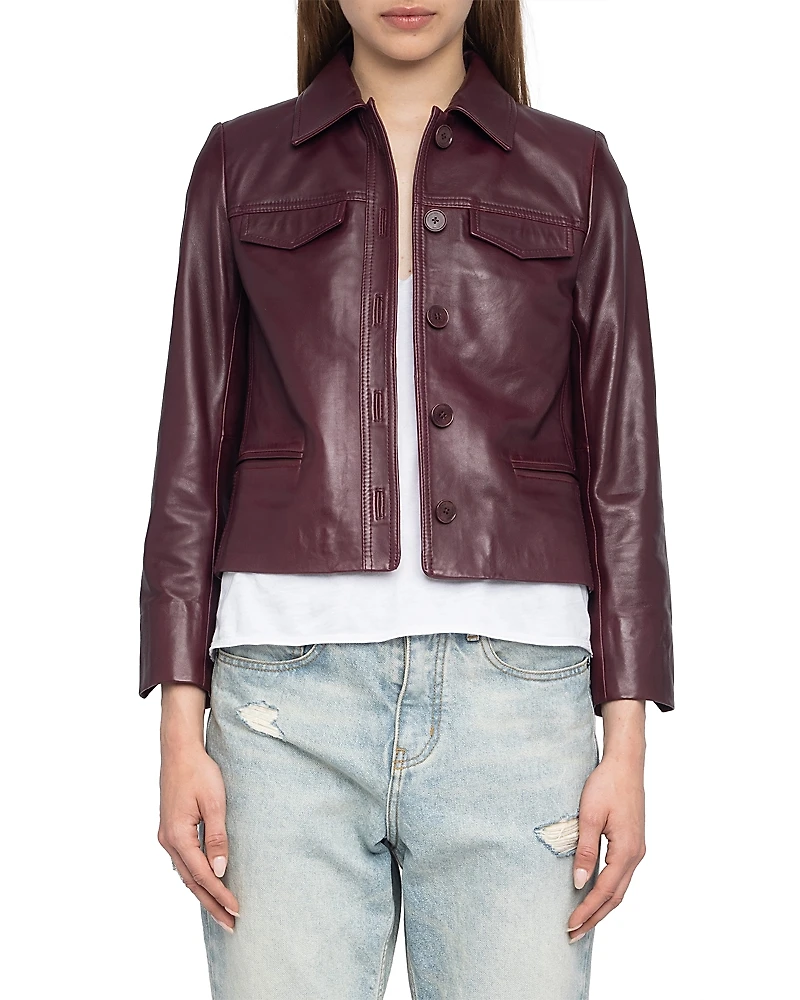 Zadig & Voltaire Liam Leather Jacket