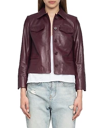 Zadig & Voltaire Liam Leather Jacket