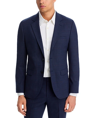 Hugo Arti Extra Slim Fit Plaid Suit Jacket