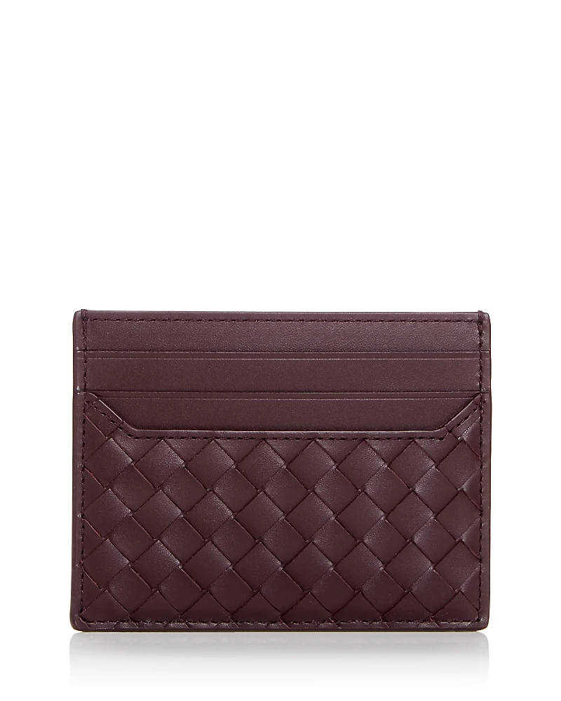 Bottega Veneta Intrecciato Leather Card Case