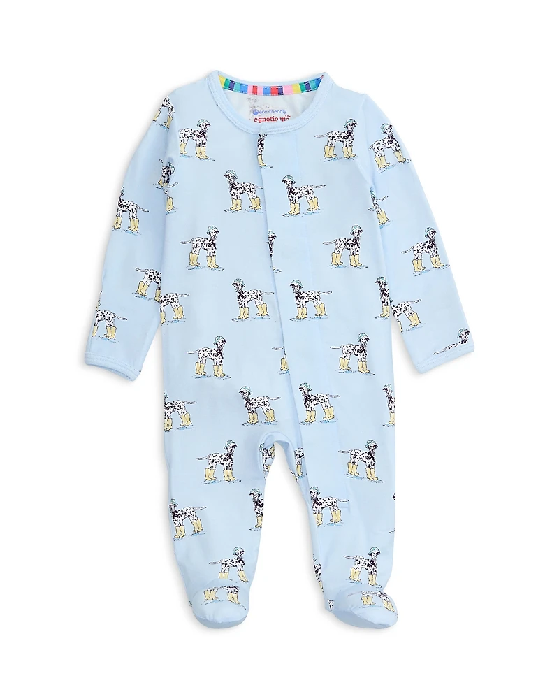 Magnetic Me Unisex Spots and Splashes Printed Footie - Baby