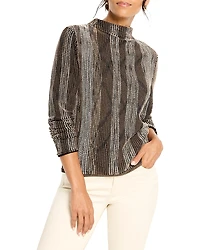 Nic+Zoe Ombre Pixel Knit Sweater