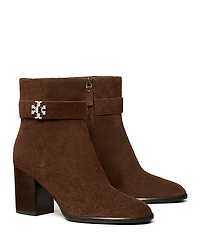 Tory Burch Women's T Lock Heeled Ankle Boots