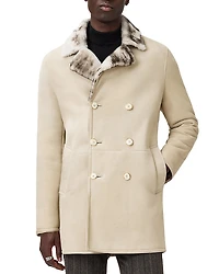 John Varvatos Eldert Double Breasted Coat