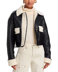 Blanknyc Show And Tell Faux Fur Jacket