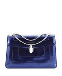 Pre-Owned Bvlgari Serpenti Forever Shoulder Bag Patent