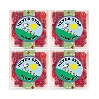 Sugarfina Snoopy Never Stop Climbing Jelly Bears, Set of 4