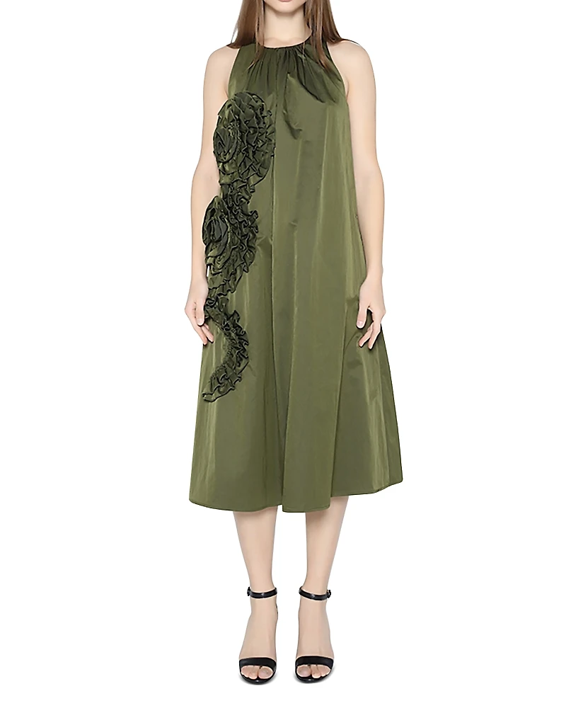 Gracia Floral Applique Dress