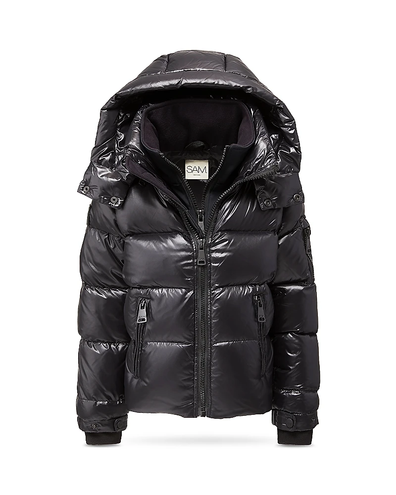 Sam. Boys' Glacier Removable Hood Down Jacket