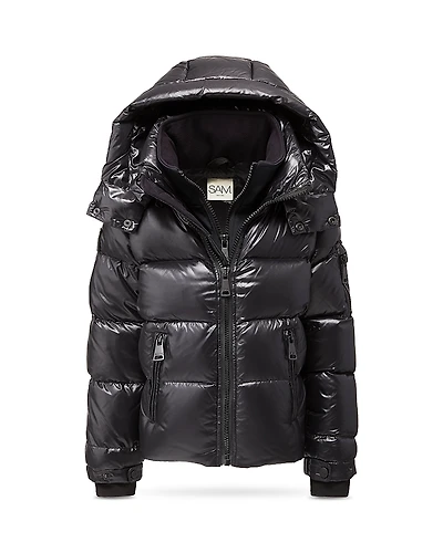 Sam. Boys' Glacier Removable Hood Down Jacket