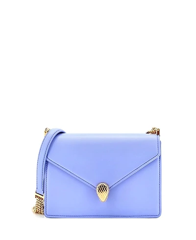 Pre-Owned Bvlgari Small Serpenti Forever Envelope Shoulder Bag Leather