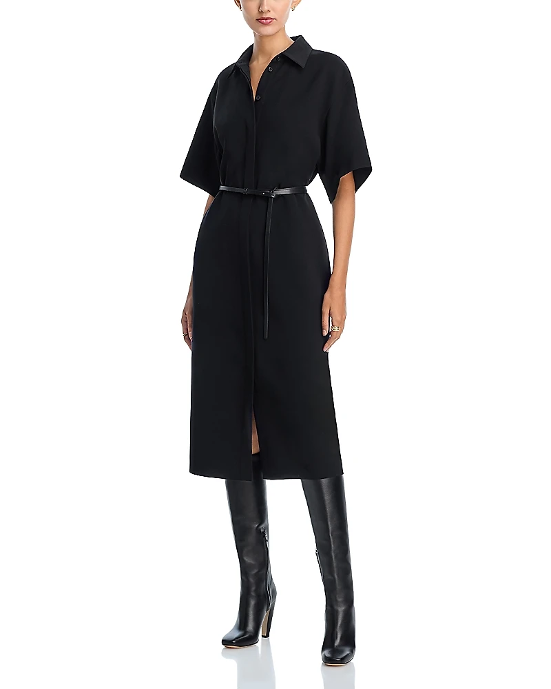 Lafayette 148 New York Drop Shoulder Shirt Dress