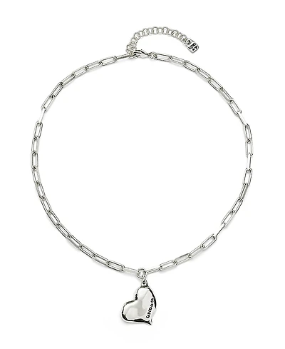 UNOde50 Medium Heart Link Necklace