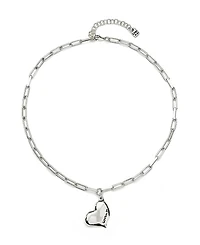 UNOde50 Medium Heart Link Necklace