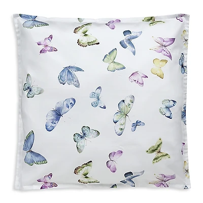 Dea Palm Beach Farfalle Butterfly Sateen Euro Sham