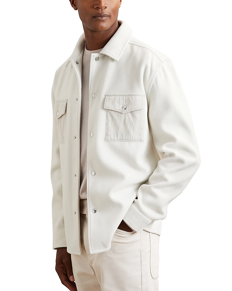 Reiss Scott Twin Pocket Overshirt