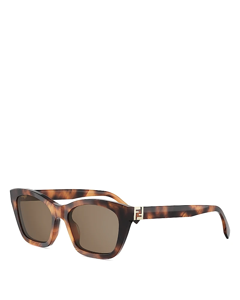 Fendi Forever Rectangle Sunglasses, 54mm