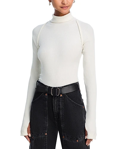 Helmut Lang Shrug Layer Turtleneck Sweater