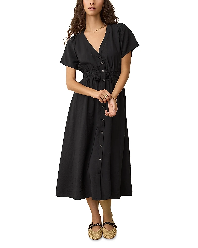 Marine Layer Annika Midi Dress