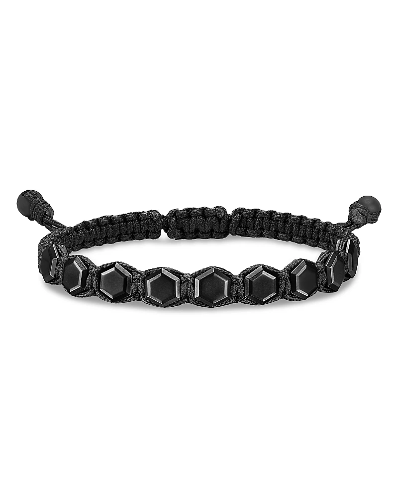 David Yurman Men's Faceted Woven Bracelet