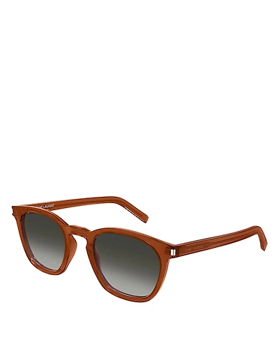 Saint Laurent Square Sunglasses, 49mm