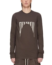 Drkshdw Rick Owens Level Long Sleeve Graphic Tee