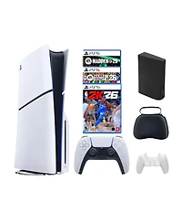 Sony PlayStation 5 Slim Disc Bundle with College Football 26, 26