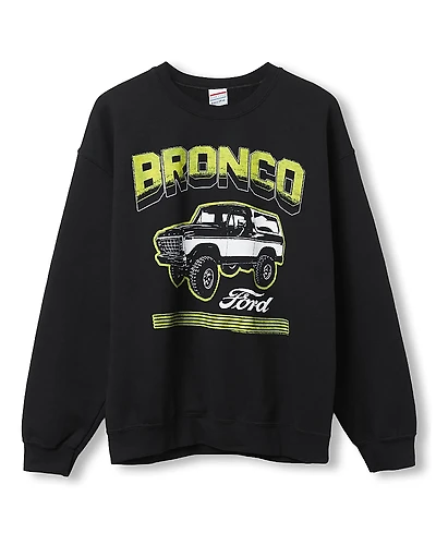 Junk Food Clothing Unisex Bronco Powered By Ford Flea Market Fleece Sweatshirt