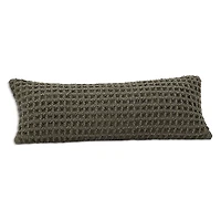 Boll & Branch Grand Waffle Merino Wool Lumbar Pillow