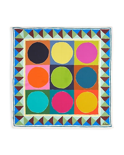 Echo Painted Dots Silk Bandana