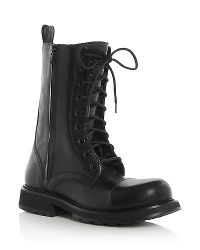 Balenciaga Women's Truck Lace Up Boots
