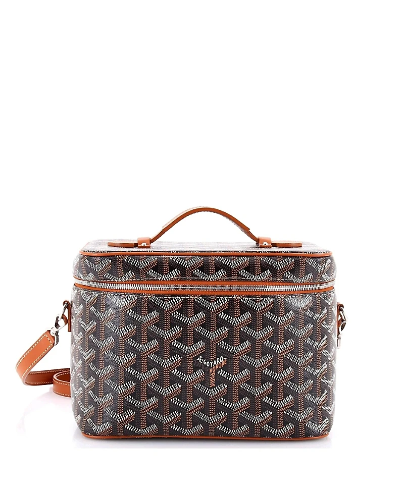 Pre-Owned Goyard Muse Vanity Case Coated Canvas
