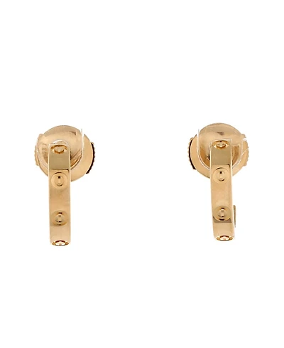 Pre-Owned Cartier Small Love Hoop Earrings 18K Gold