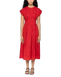 Sea Imogen Solid Midi Dress