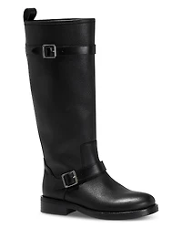Simkhai Women's Noah Leather Tall Boots