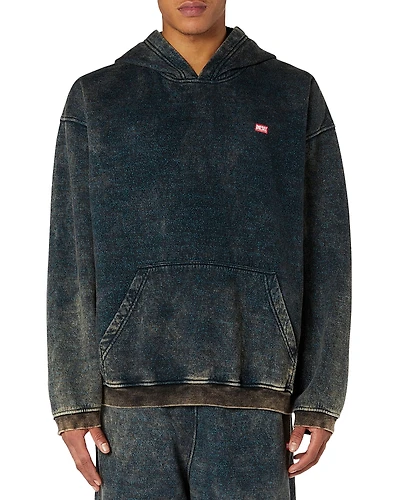 Diesel S-Kai Stretch Hooded Sweatshirt
