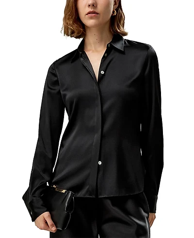Lilysilk Elegant Silhouette Silk Shirt