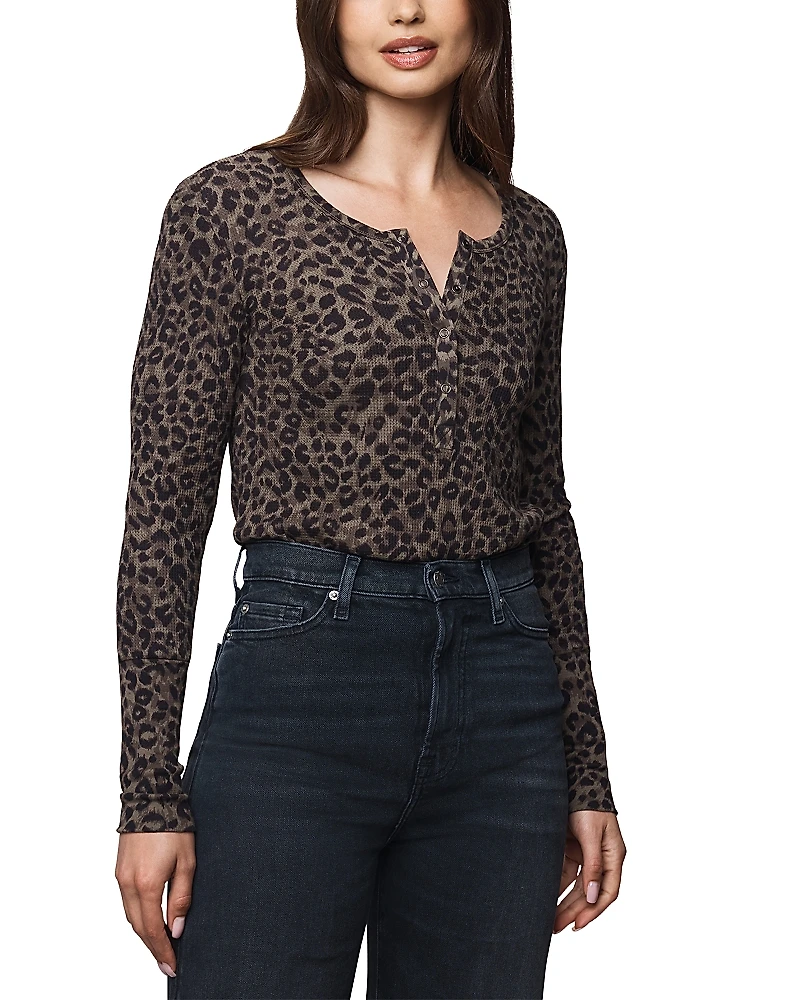 Splendid Leo Forever Henley Top