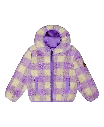 Deux par Girls' Mid-Season Sherpa Jacket - Baby