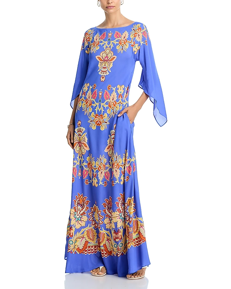 Etro Printed Kaftan Dress