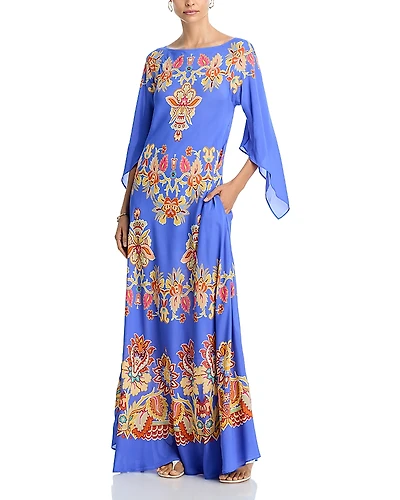 Etro Printed Kaftan Dress