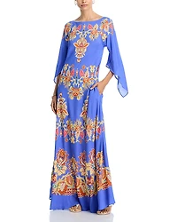 Etro Printed Kaftan Dress